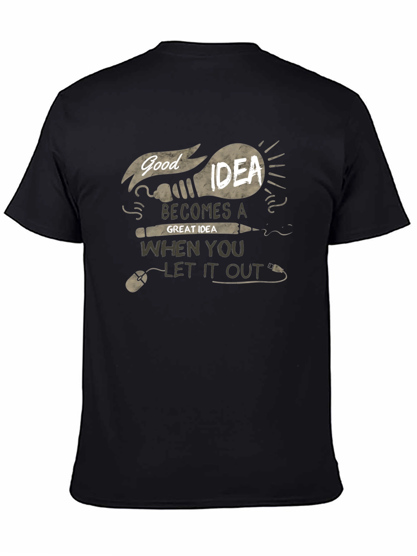 Good Idea T-Shirt - Creative Graphic Tee