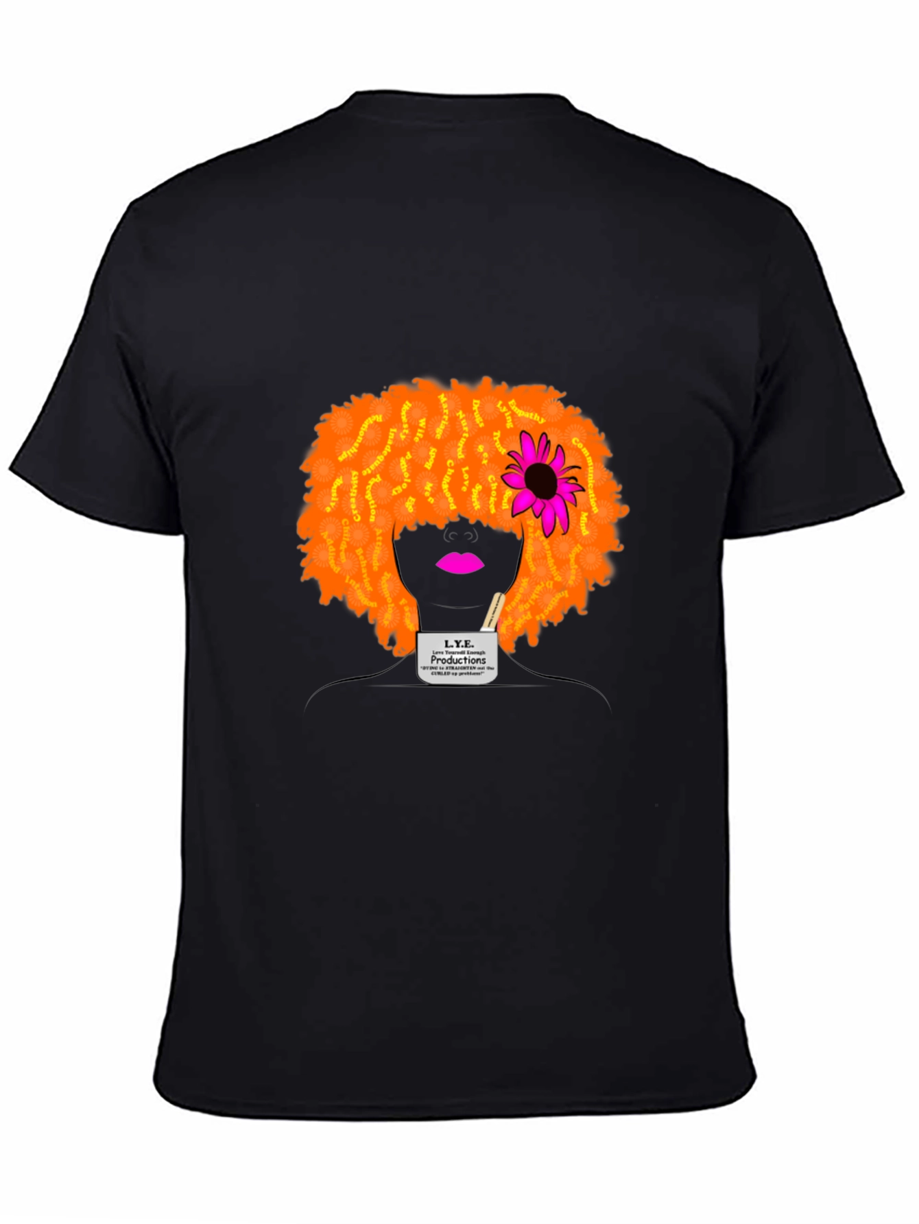 Afro Silhouette Graphic Tee