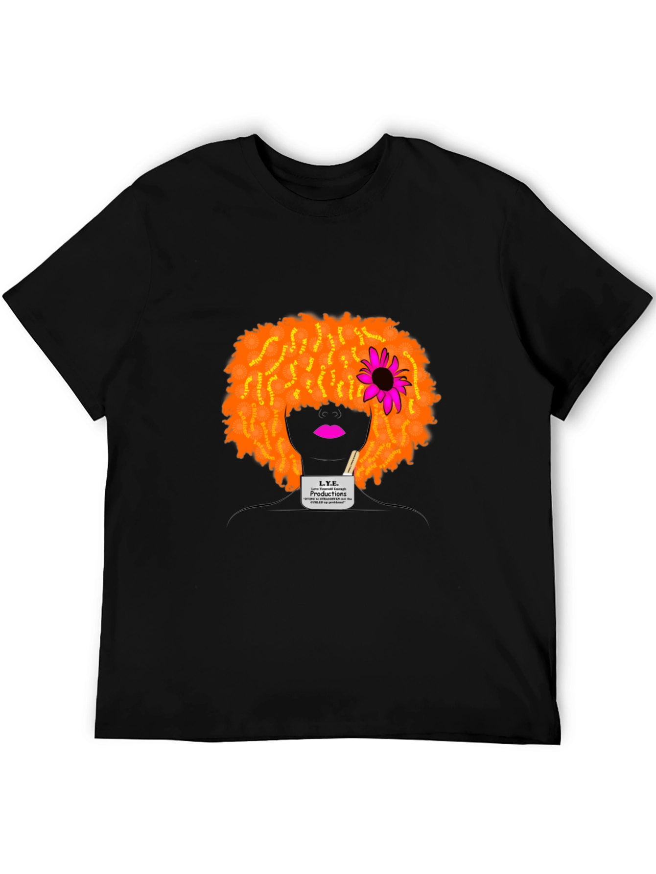 Afro Silhouette Graphic Tee