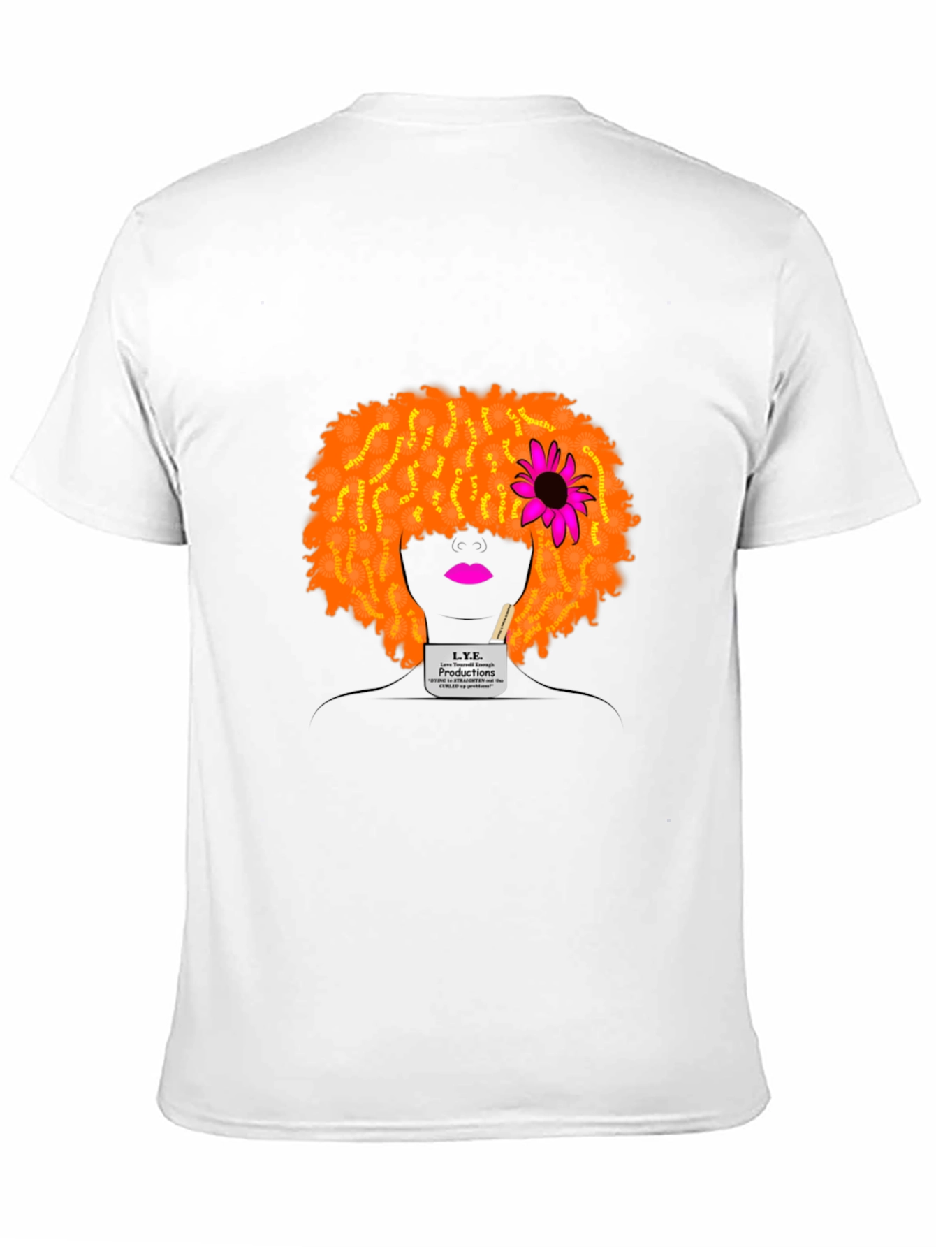 Afro Silhouette Graphic Tee