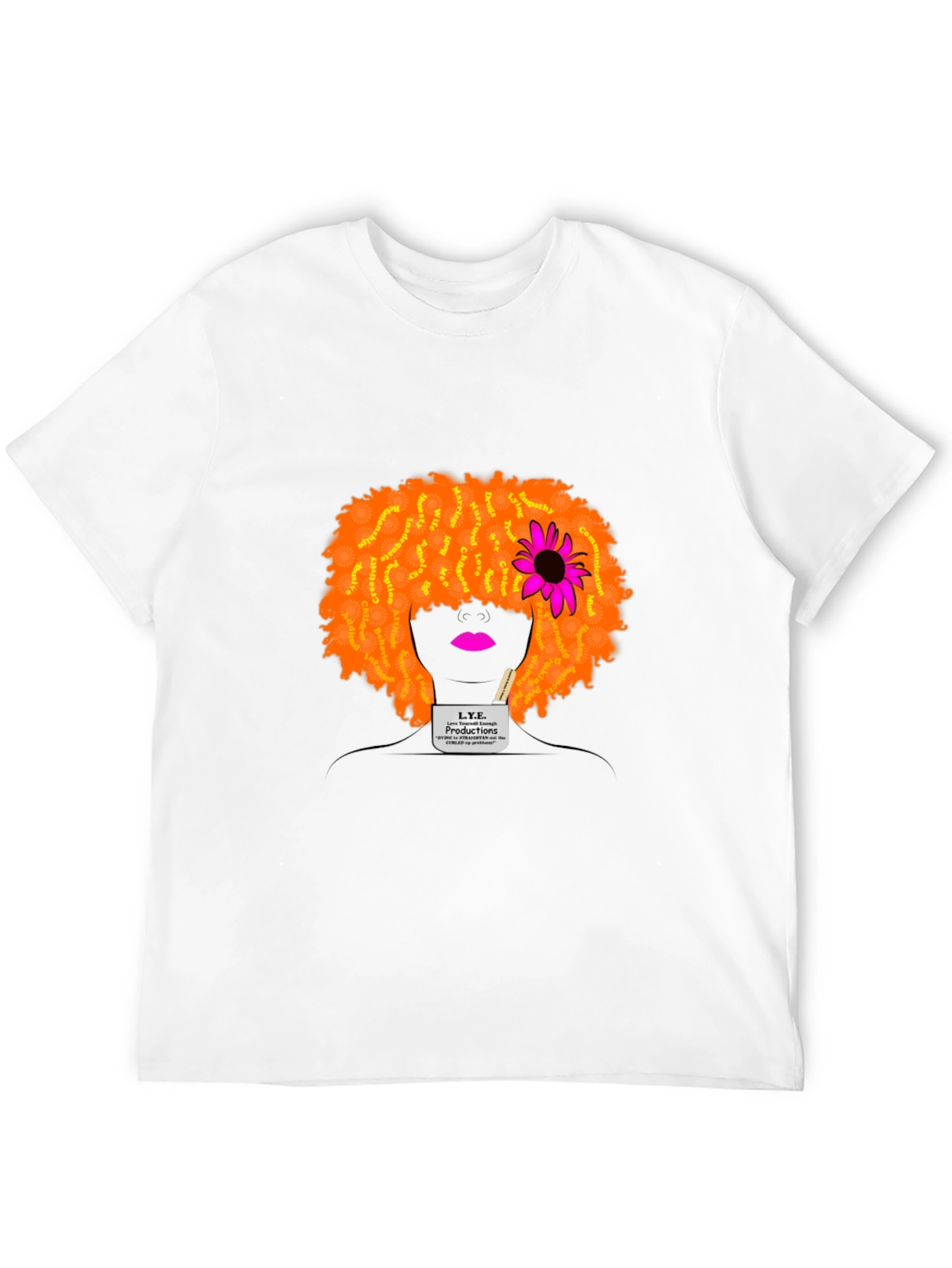 Afro Silhouette Graphic Tee