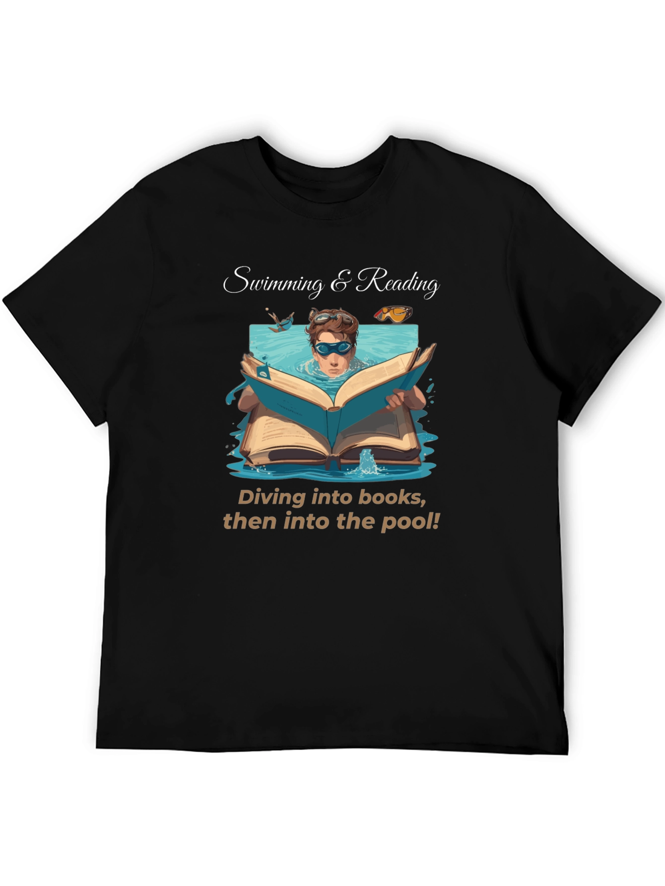 Swimming & Reading T-Shirt