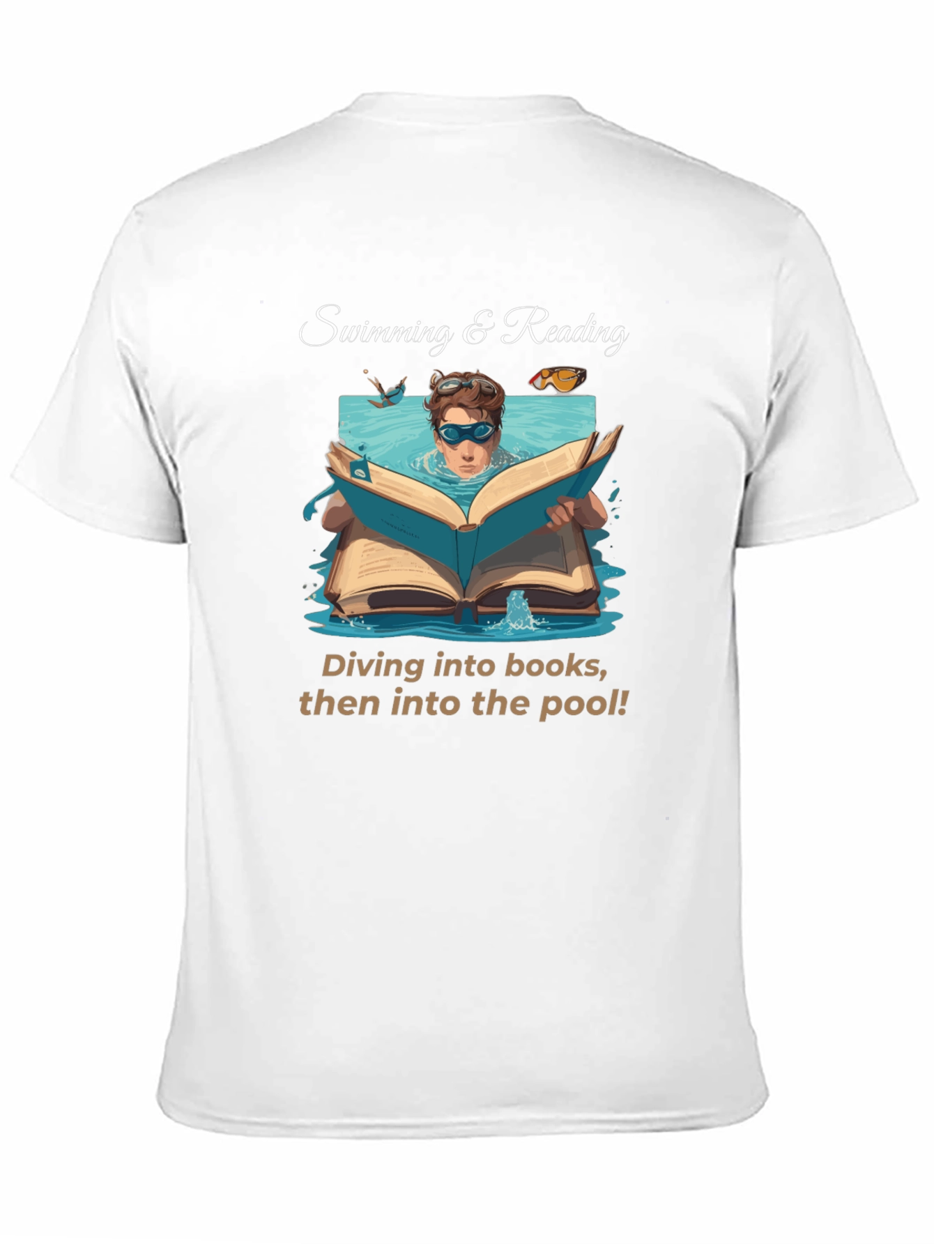 Swimming & Reading T-Shirt
