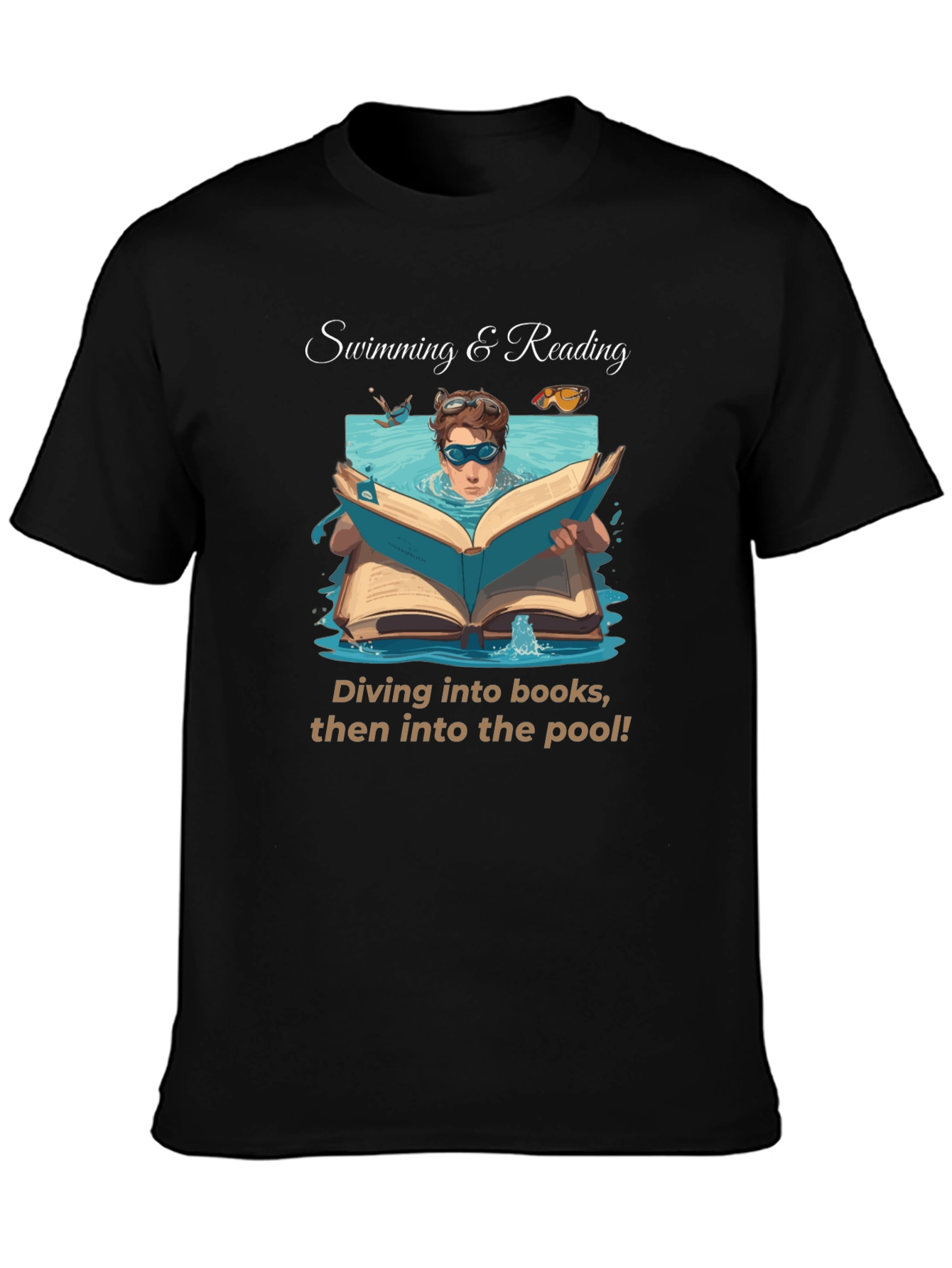 Swimming & Reading T-Shirt
