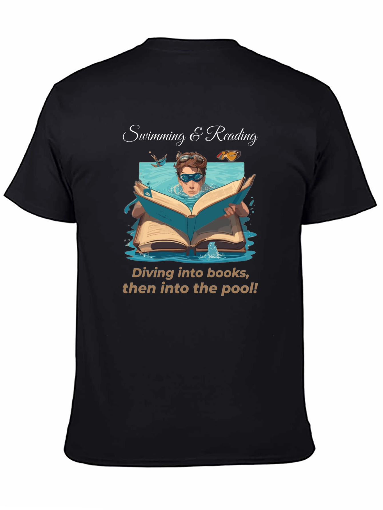 Swimming & Reading T-Shirt
