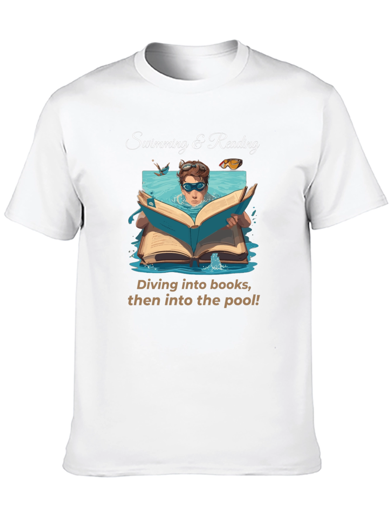 Swimming & Reading T-Shirt