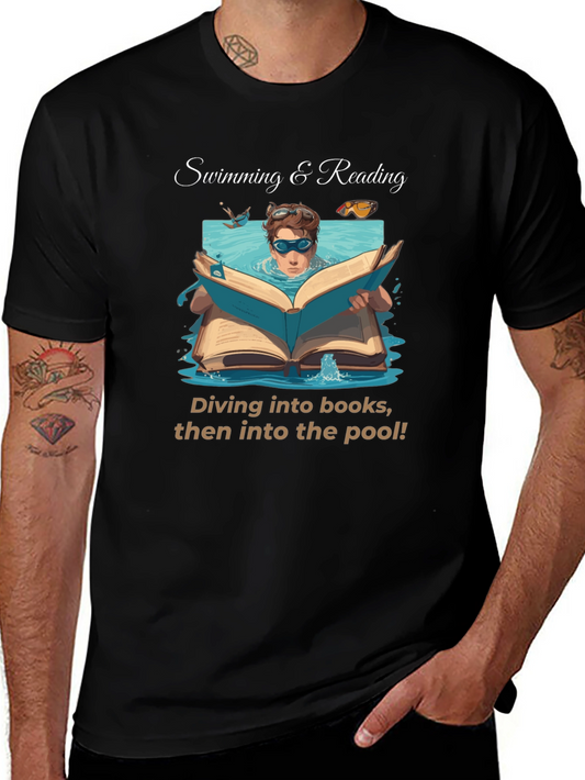 Swimming & Reading T-Shirt