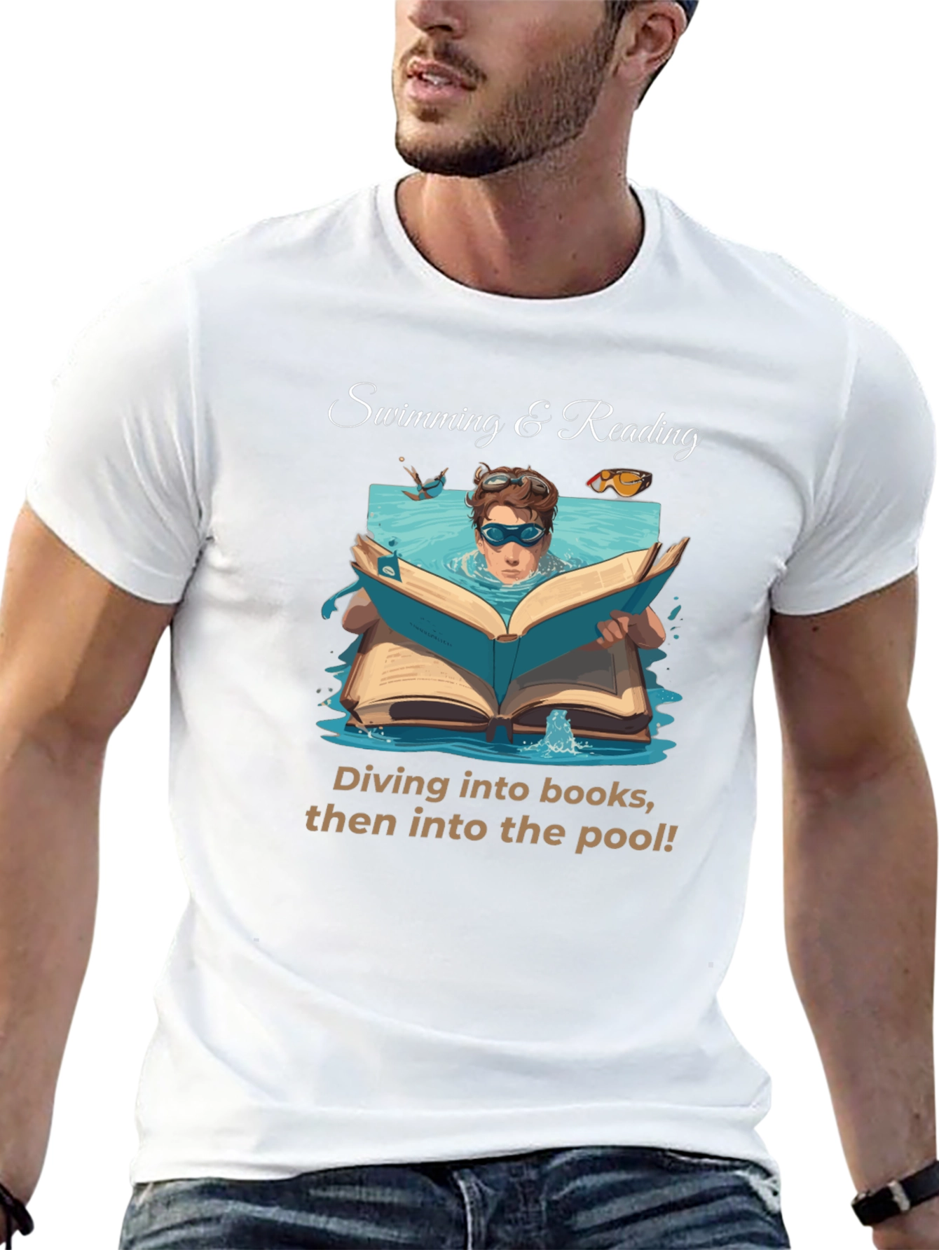Swimming & Reading T-Shirt