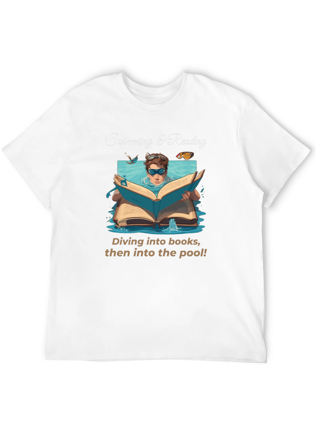 Swimming & Reading T-Shirt