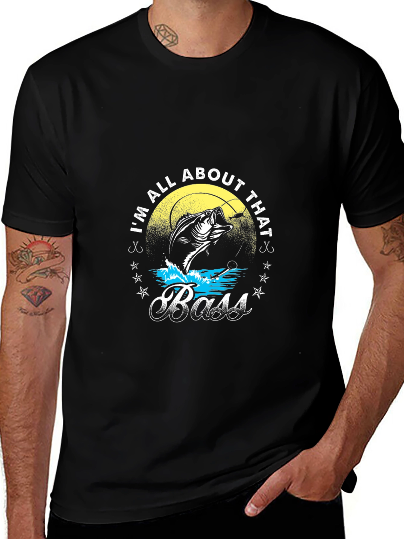 Im All About That Bass Fishing T-Shirt