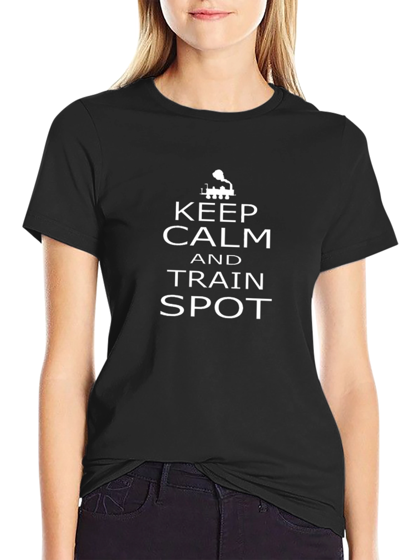 Keep Calm and Train Spot T-Shirt