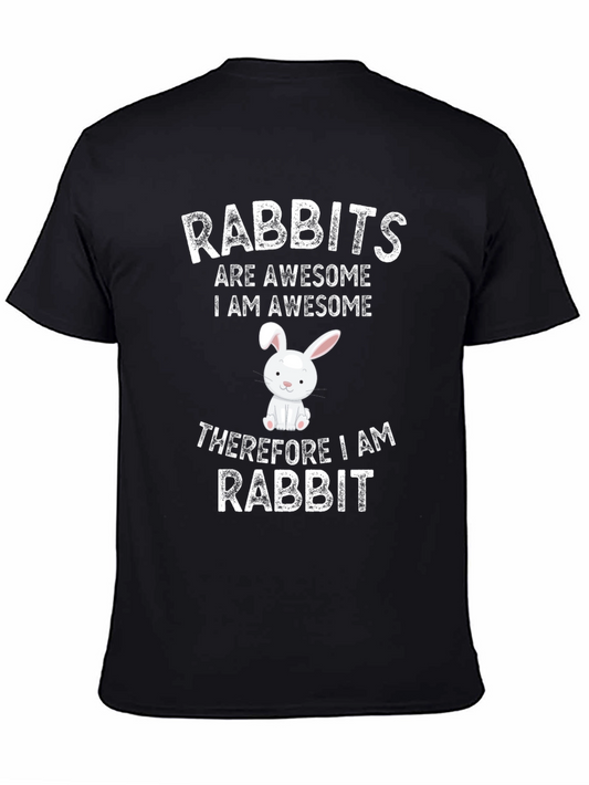 Rabbits Are Awesome Graphic T-Shirt