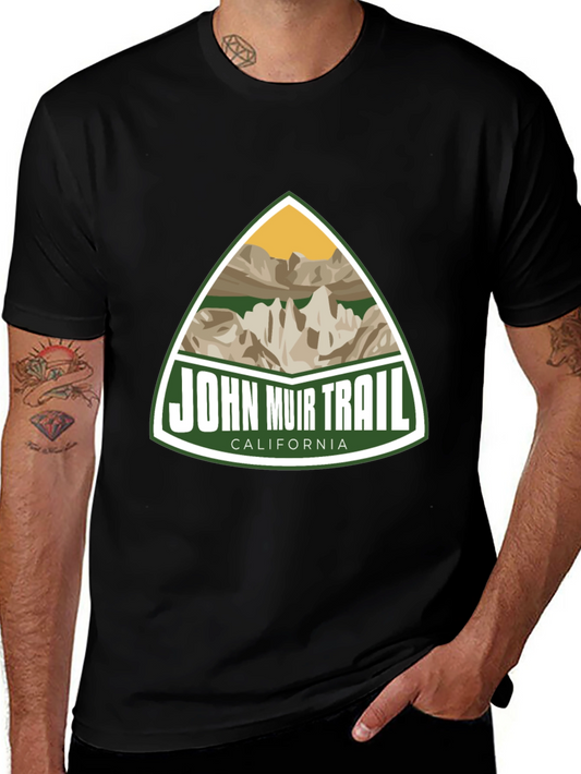 John Muir Trail Graphic Tee - Black