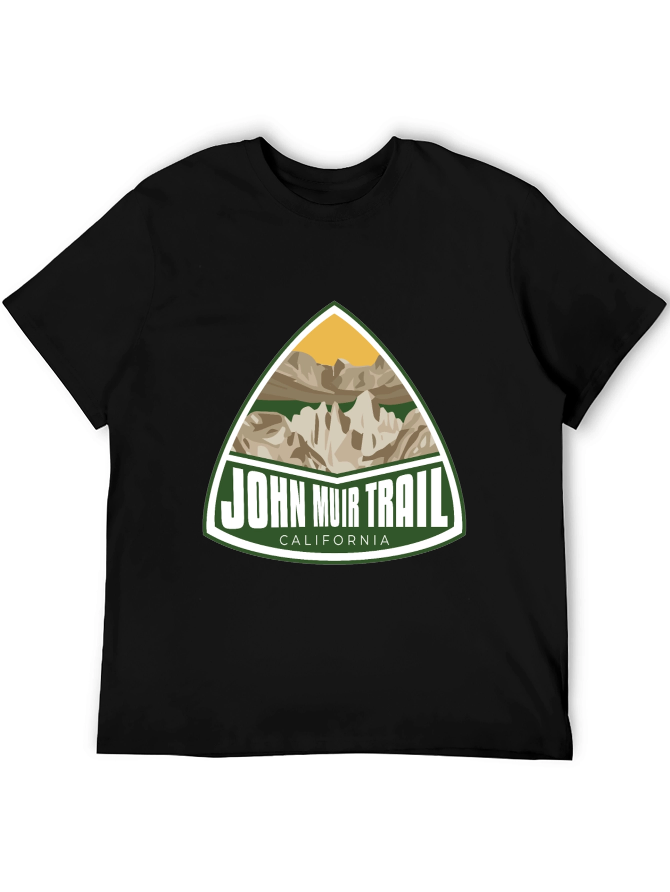John Muir Trail Graphic Tee - Black