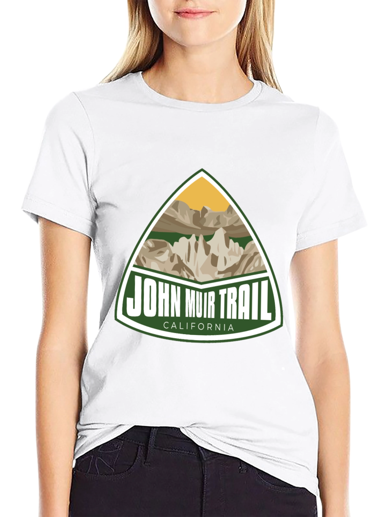 John Muir Trail Graphic Tee - Black