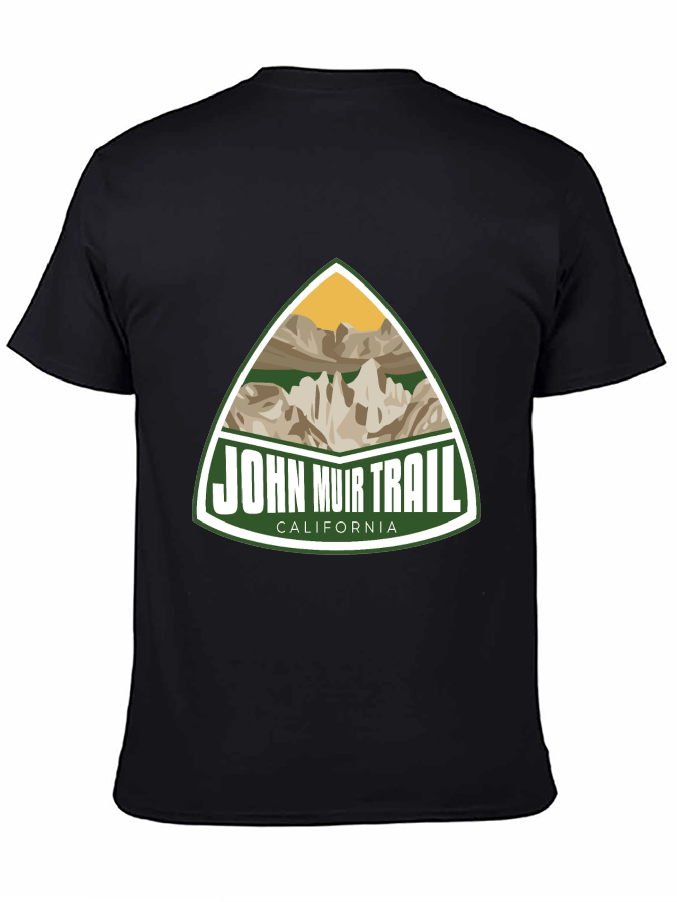 John Muir Trail Graphic Tee - Black