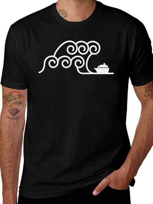 Nautical Wave Cruise T-Shirt