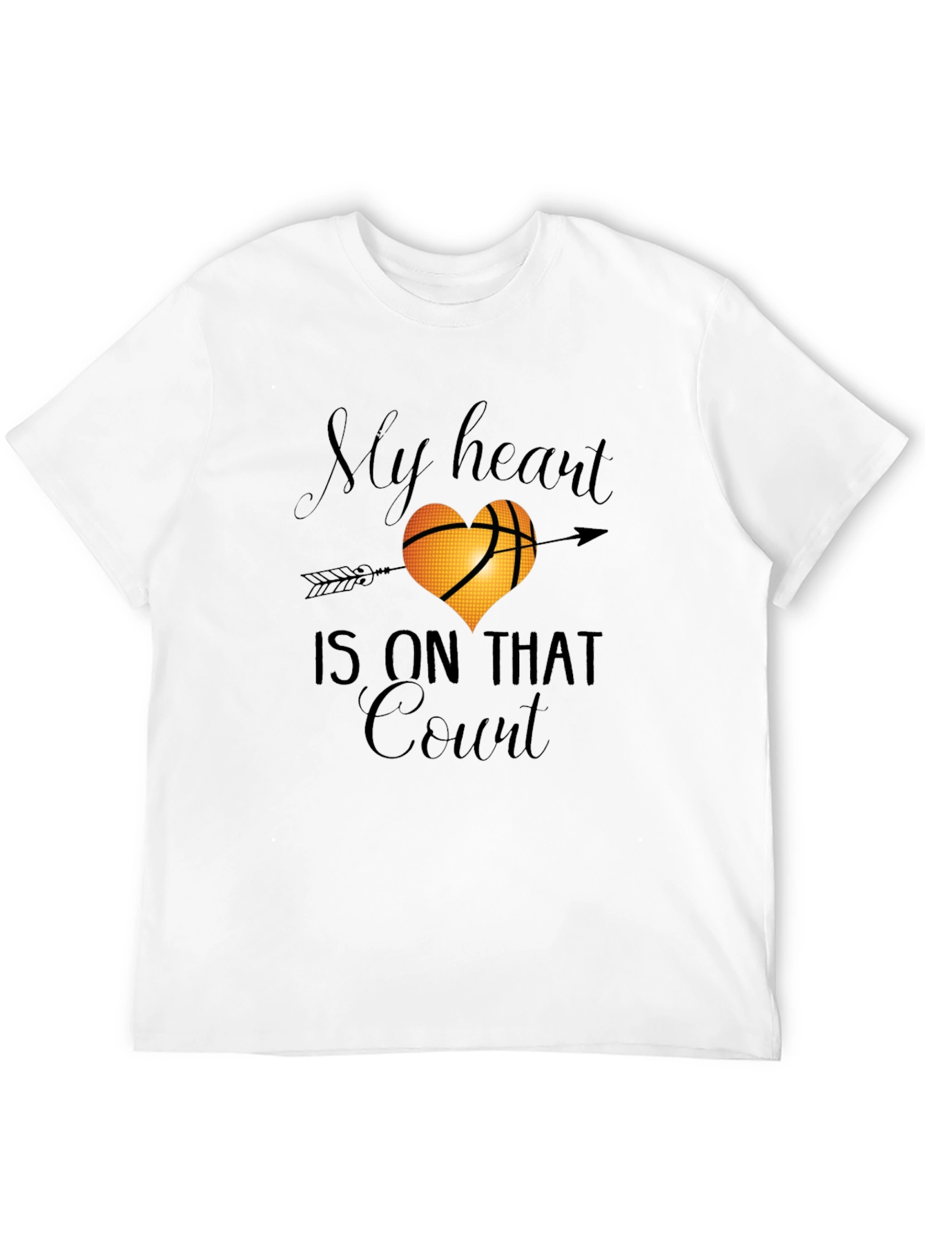 Basketball Heart T-Shirt