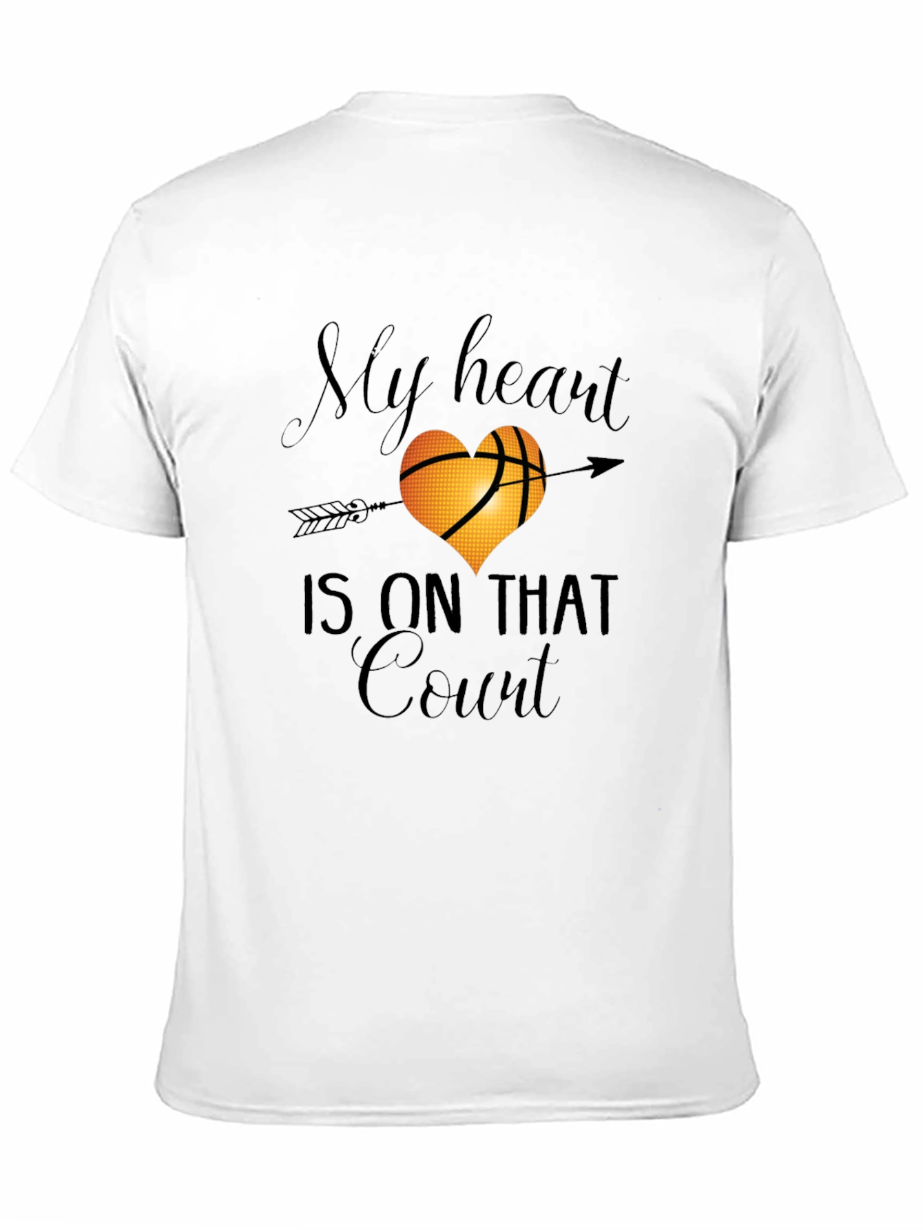 Basketball Heart T-Shirt