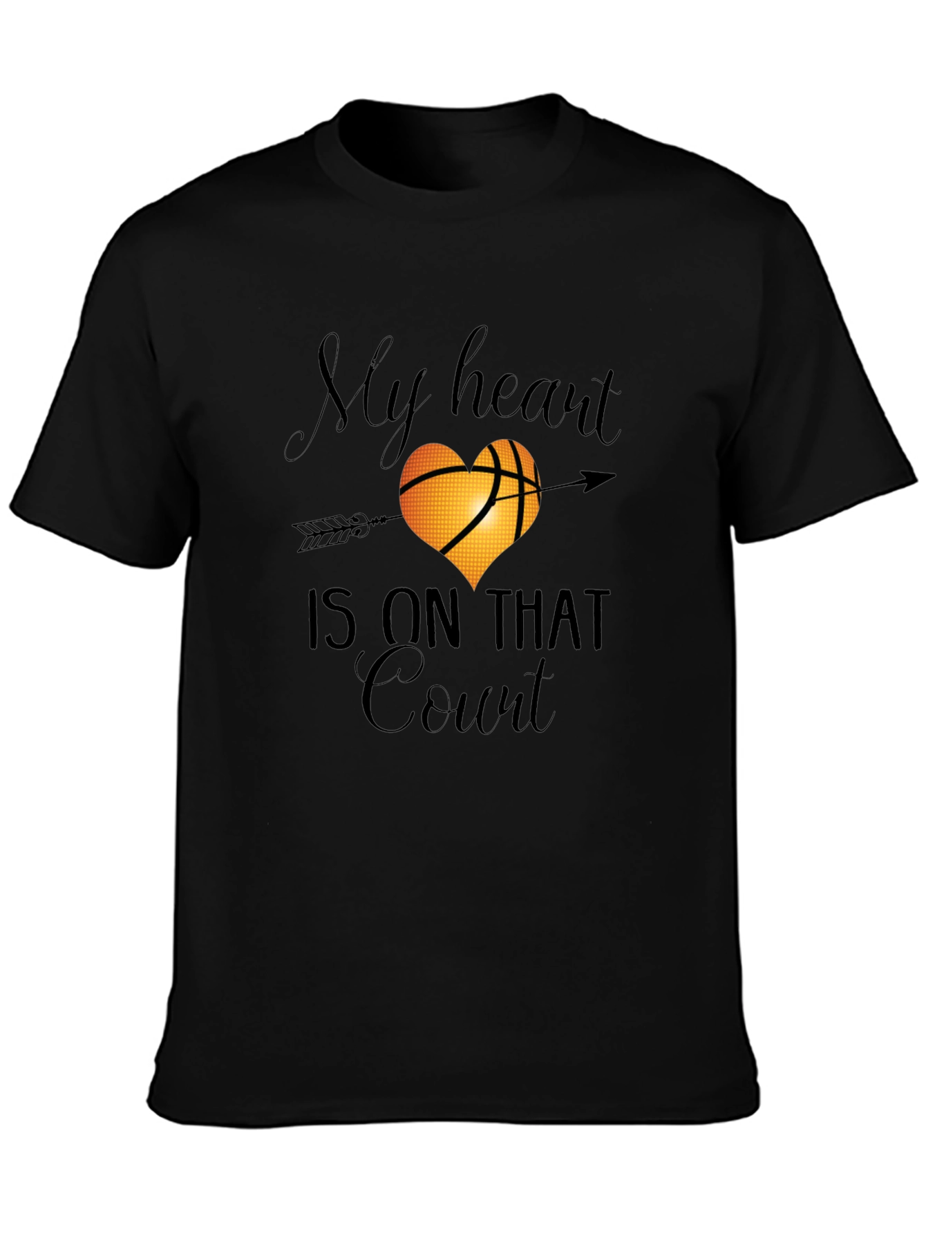 Basketball Heart T-Shirt