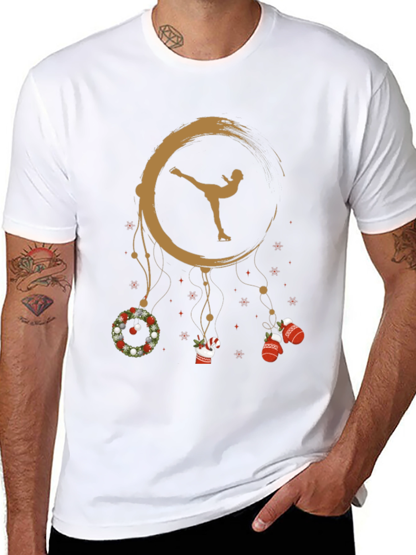 Holiday Figure Skating T-Shirt