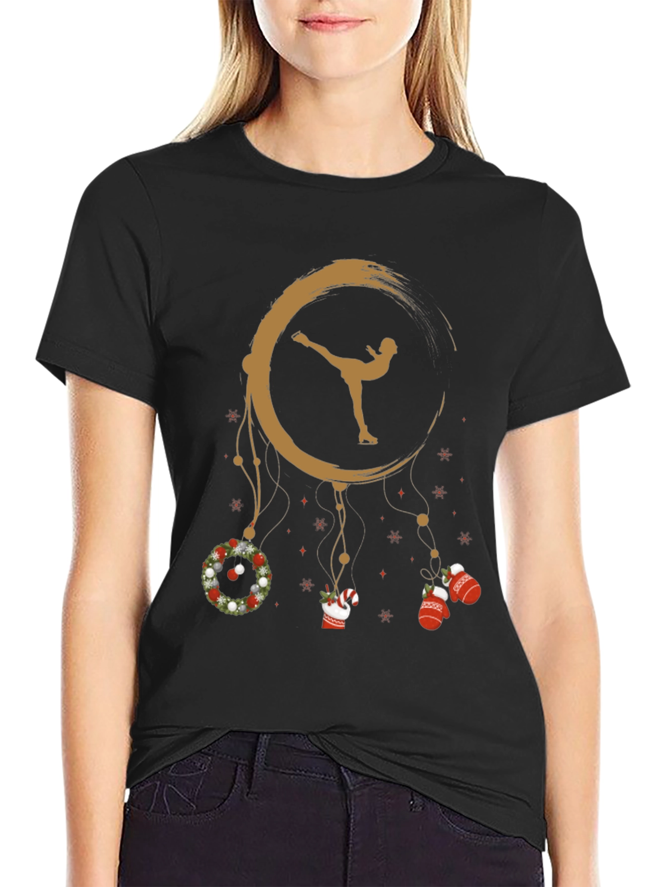 Holiday Figure Skating T-Shirt