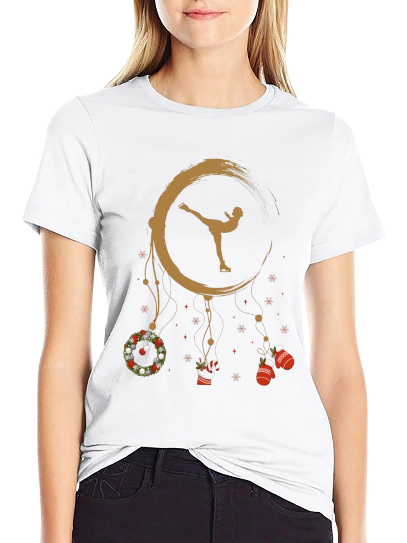 Holiday Figure Skating T-Shirt
