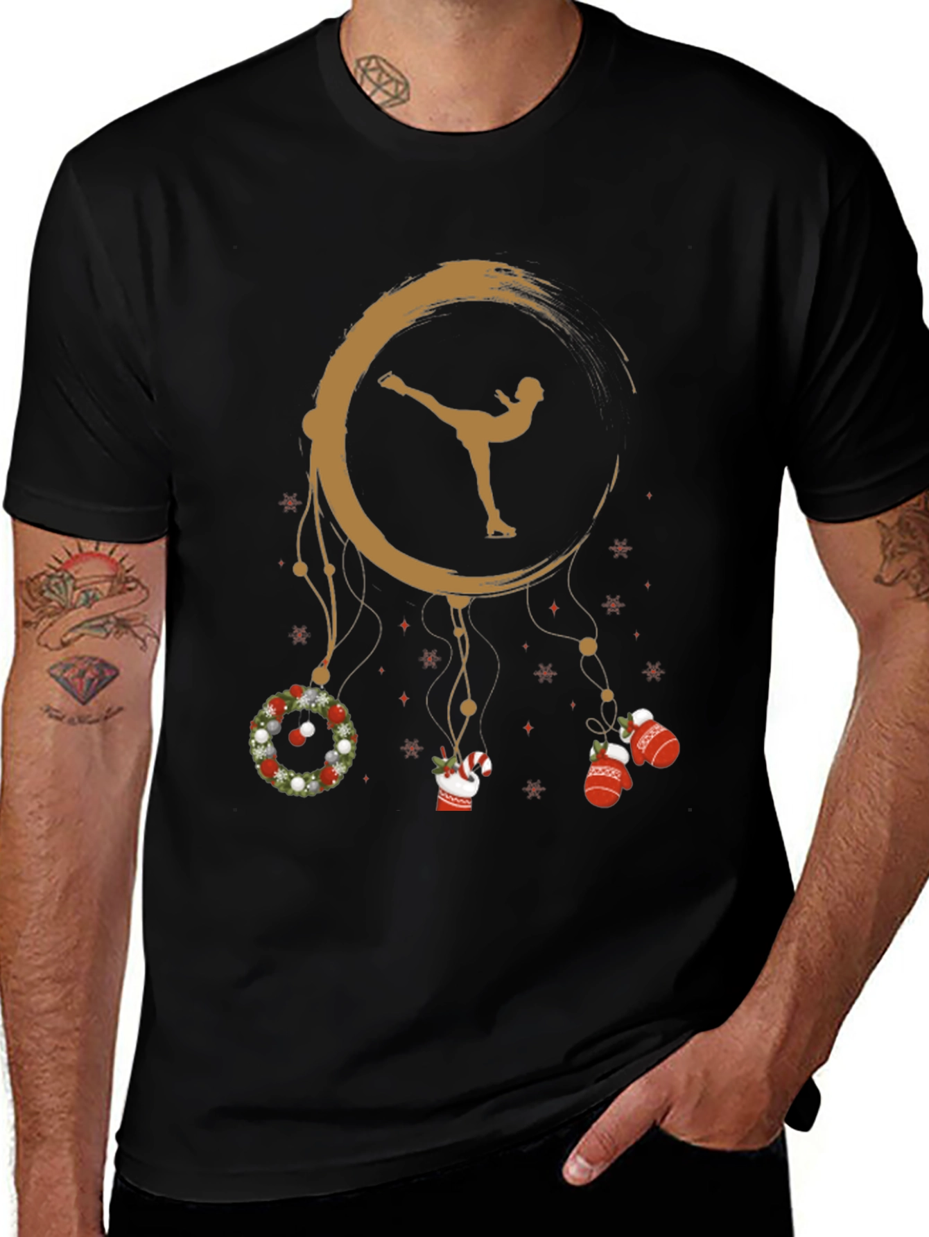 Holiday Figure Skating T-Shirt