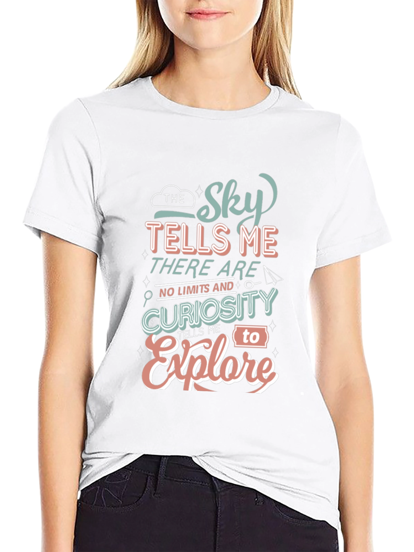 The Sky Tells Me Graphic T-Shirt