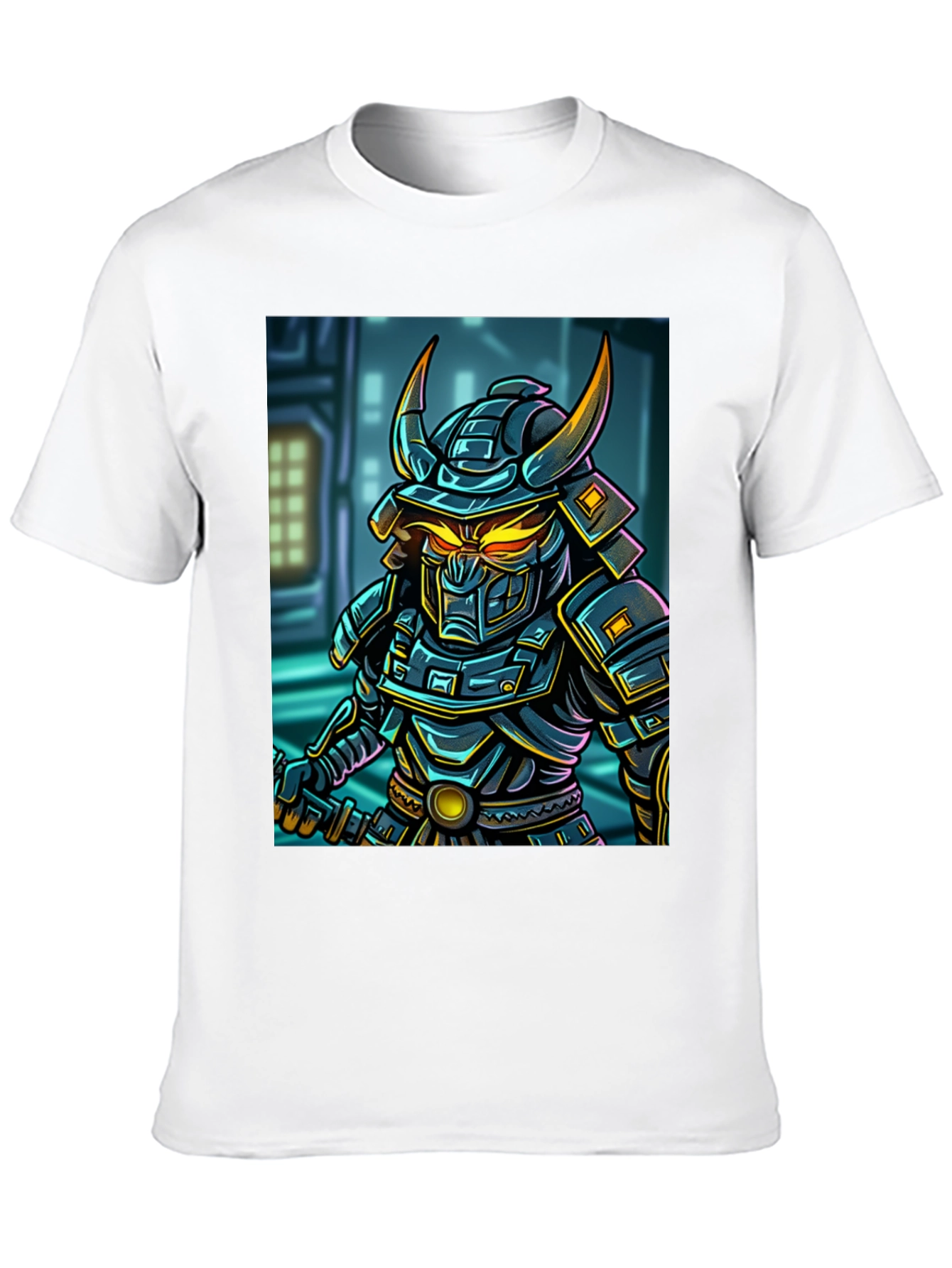 Samurai Warrior Graphic T-Shirt