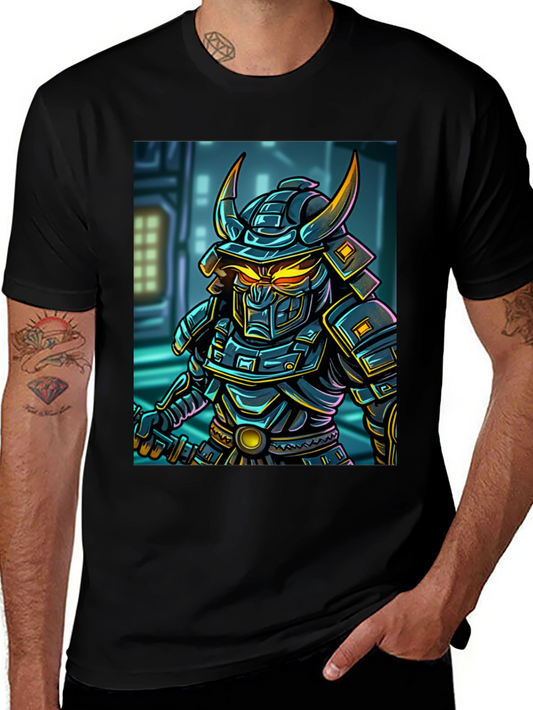 Samurai Warrior Graphic T-Shirt
