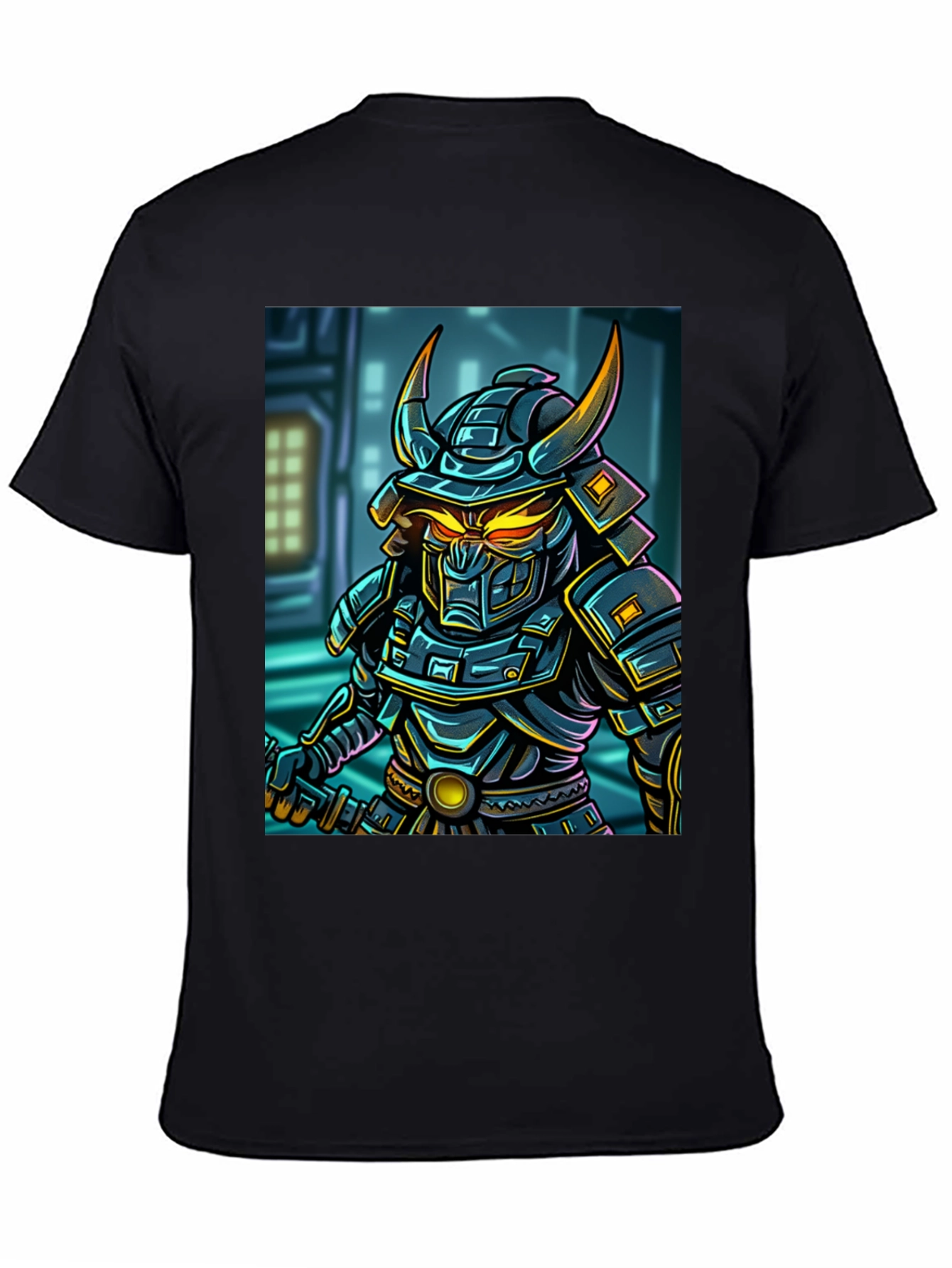 Samurai Warrior Graphic T-Shirt
