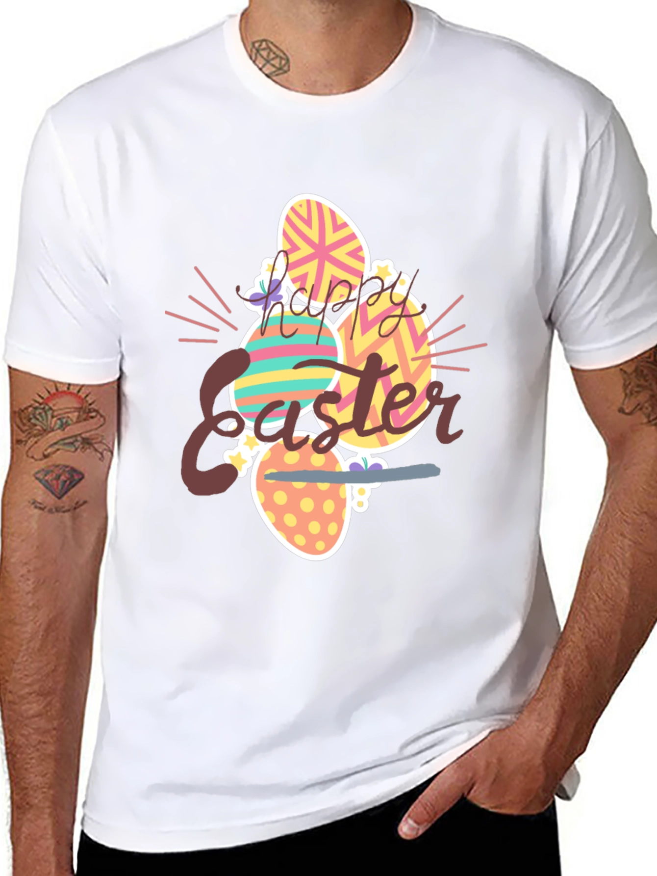 Happy Easter Graphic T-Shirt
