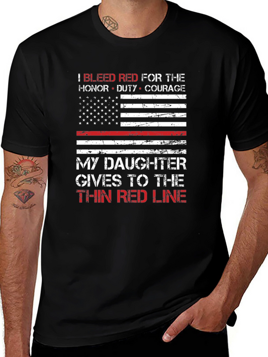 I Bleed Red For The Thin Red Line T-Shirt