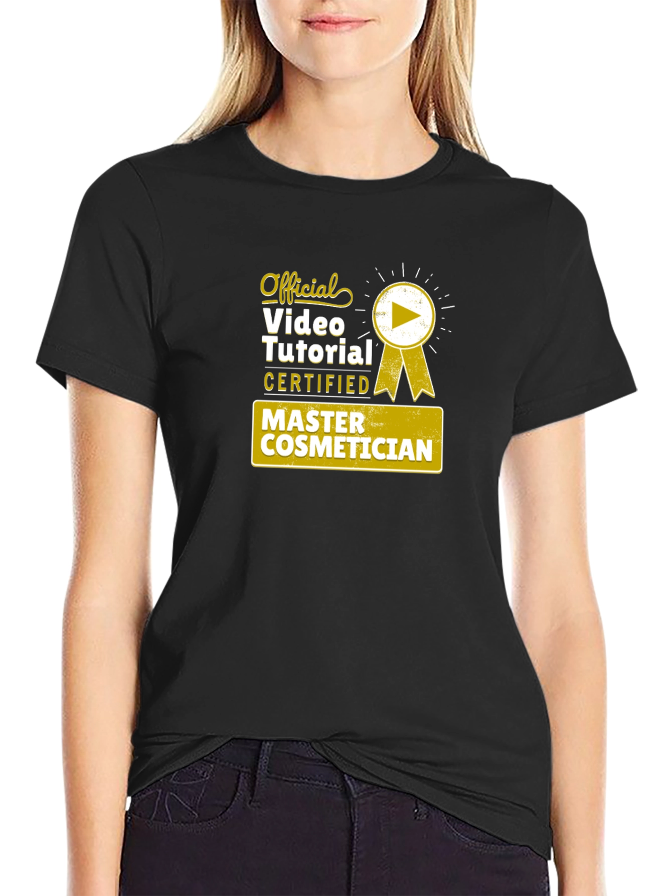 Official Video Tutorial Master Cosmetician Certified T-Shirt