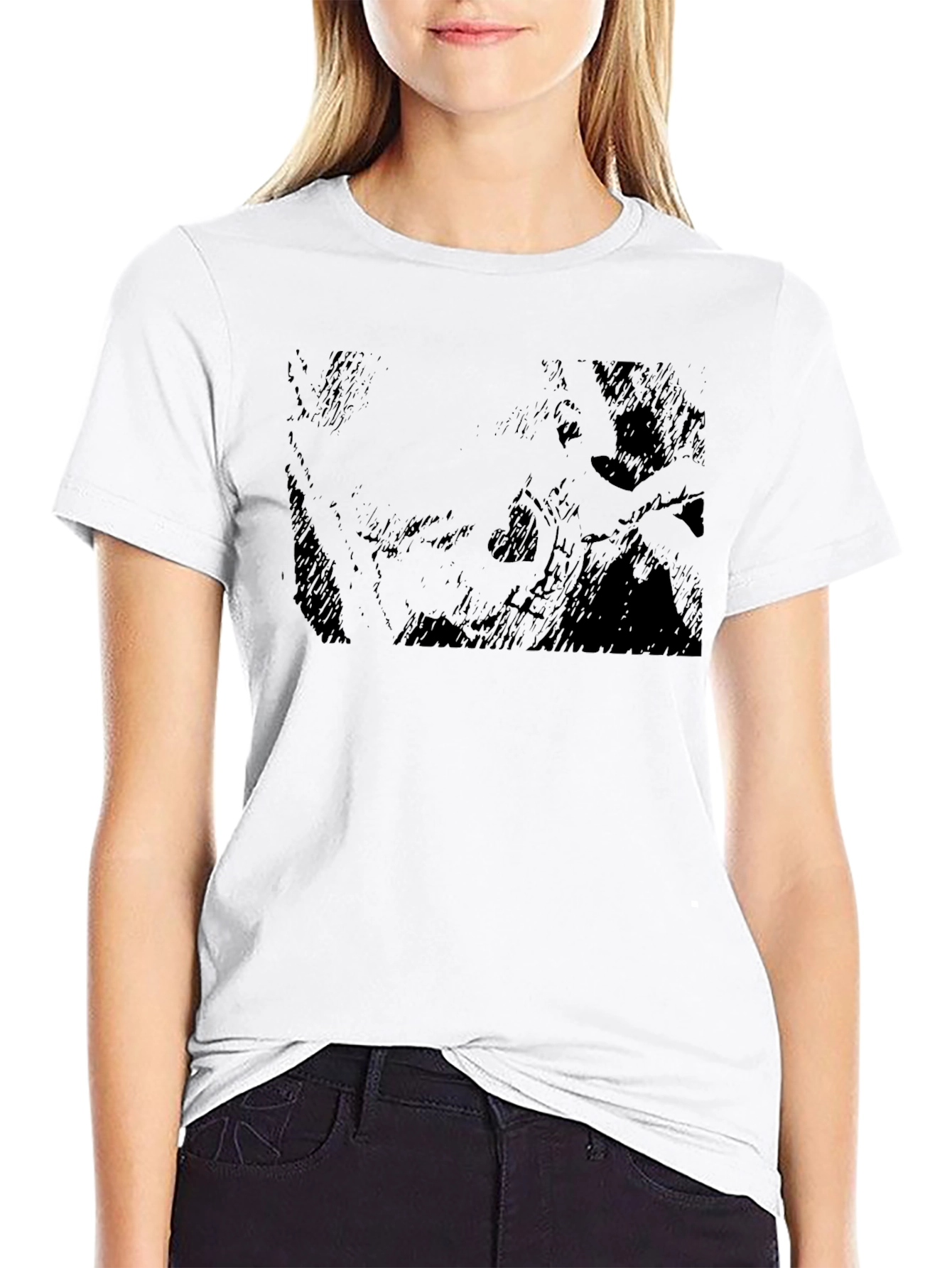 Black Graphic Tee - Stylish and Edgy