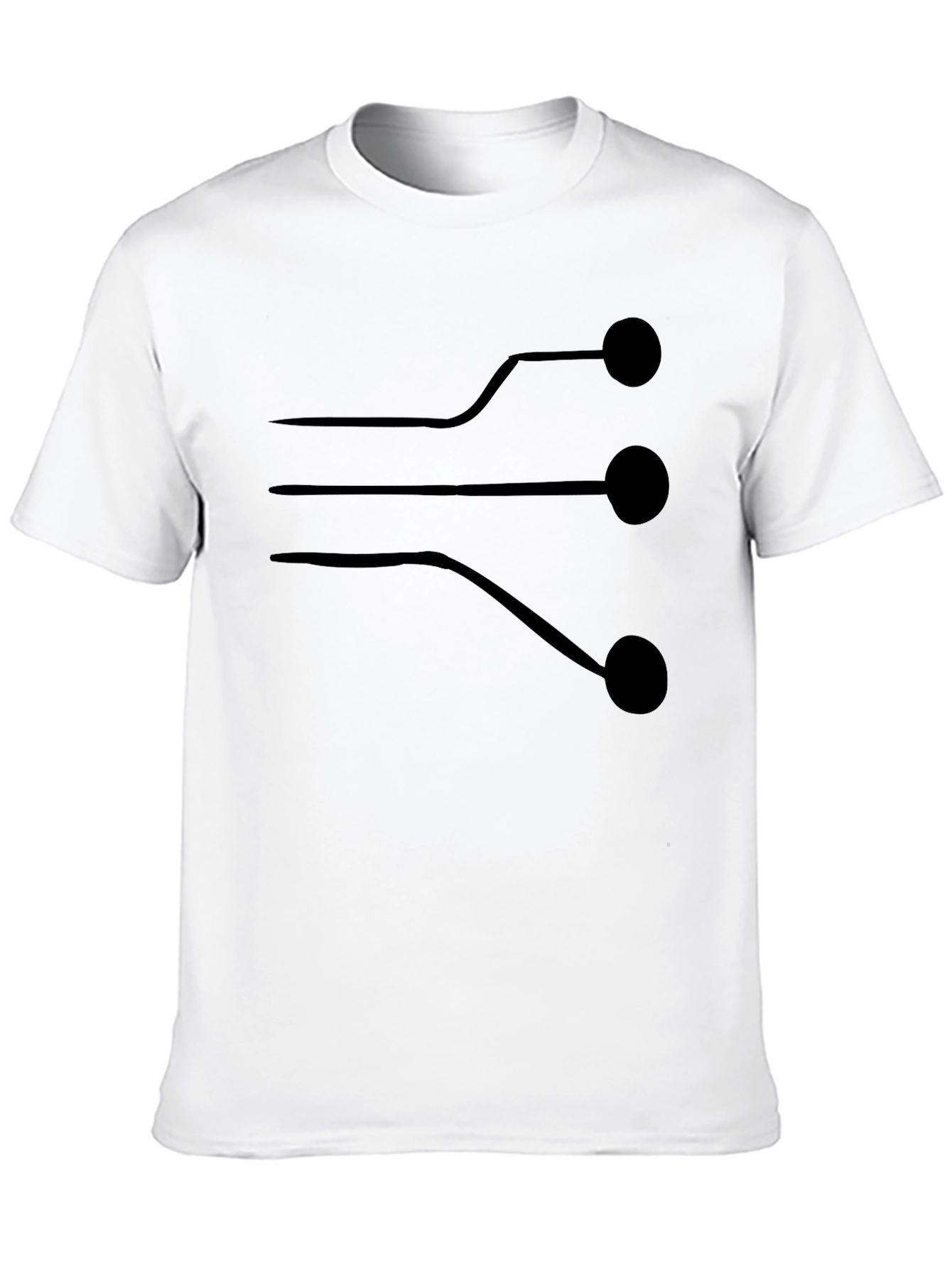 Circuit Board Graphic Tee - Stylish Tech Shirt
