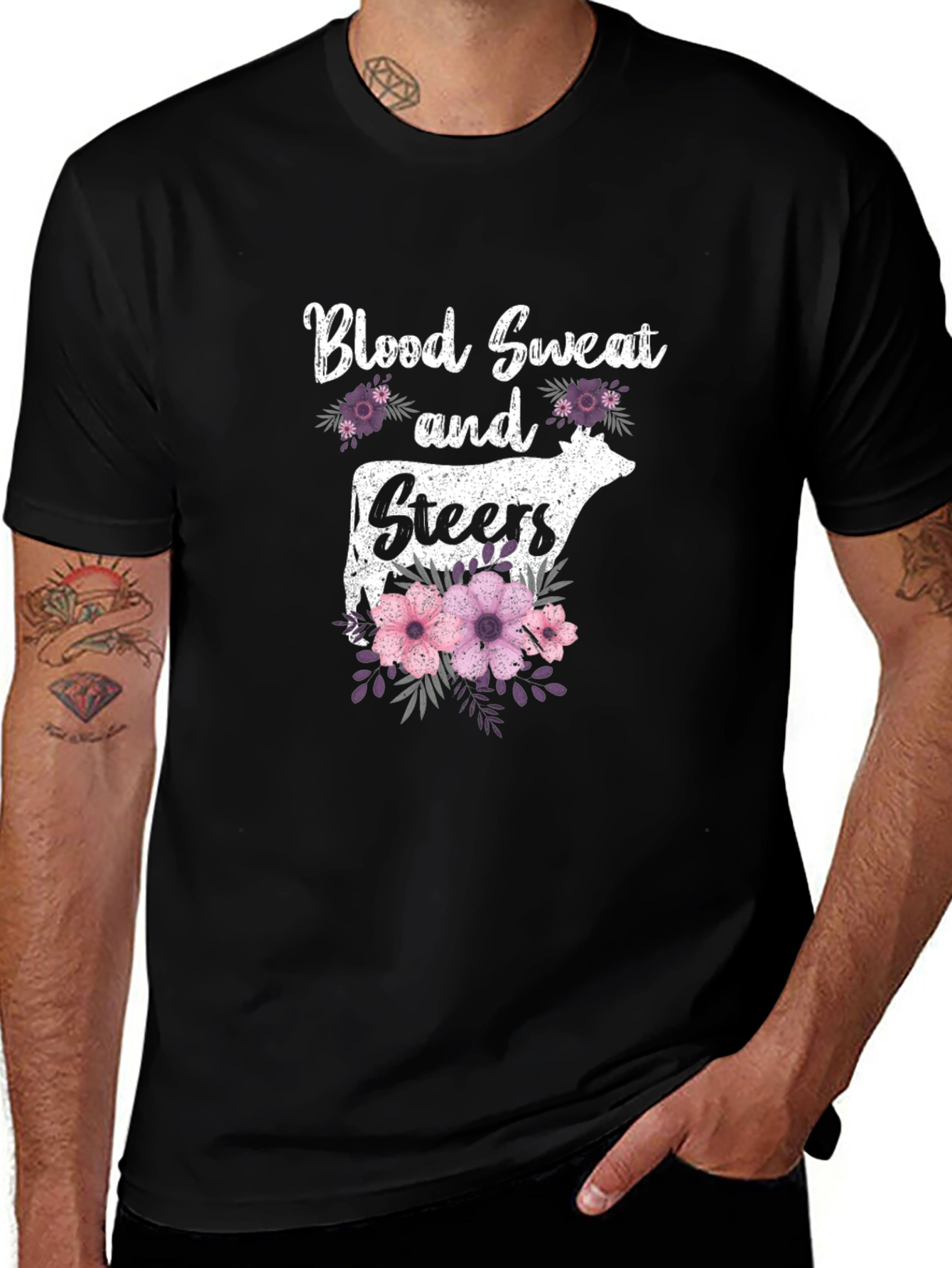 Blood Sweat Steers Graphic T-Shirt
