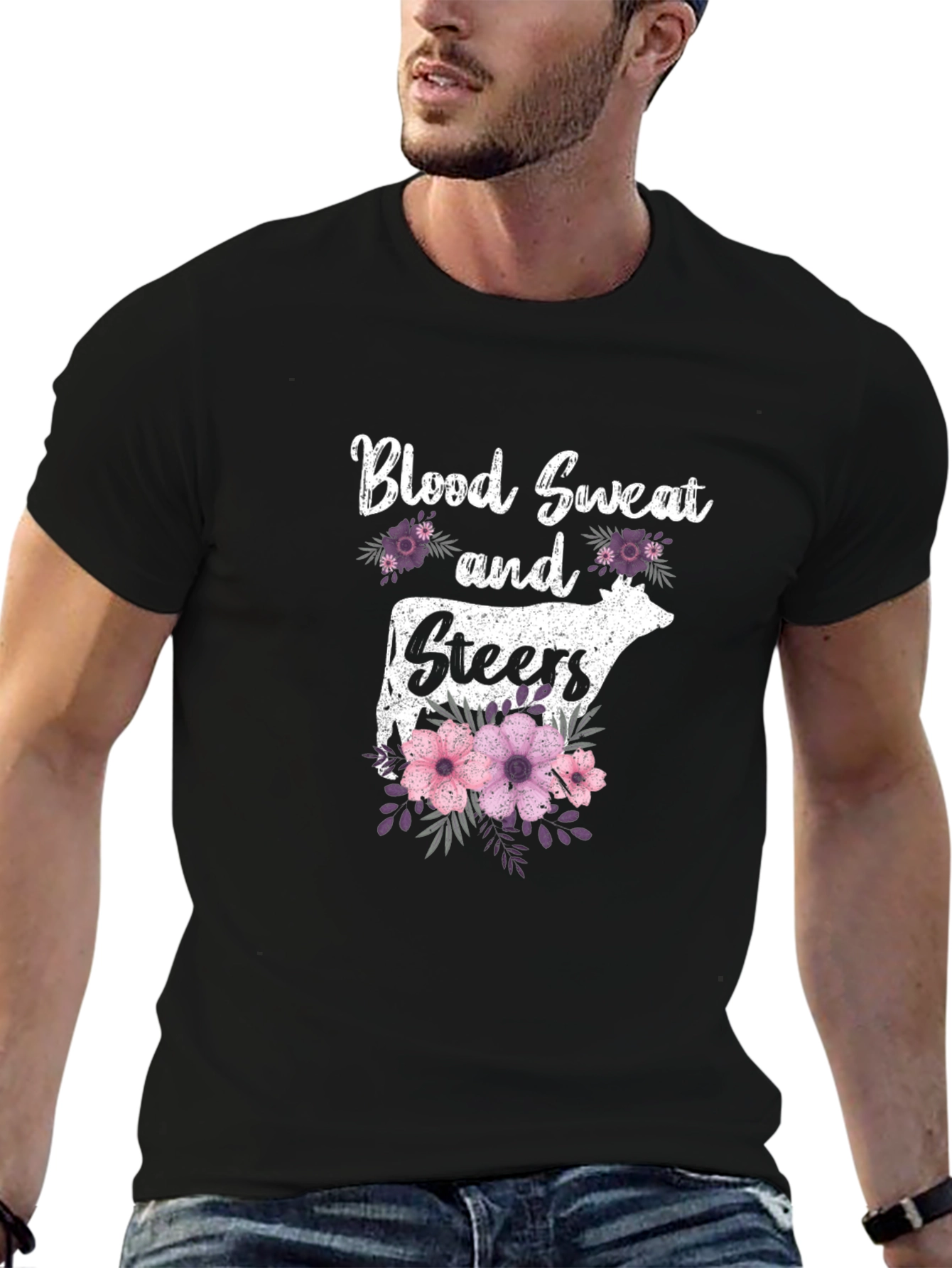 Blood Sweat Steers Graphic T-Shirt
