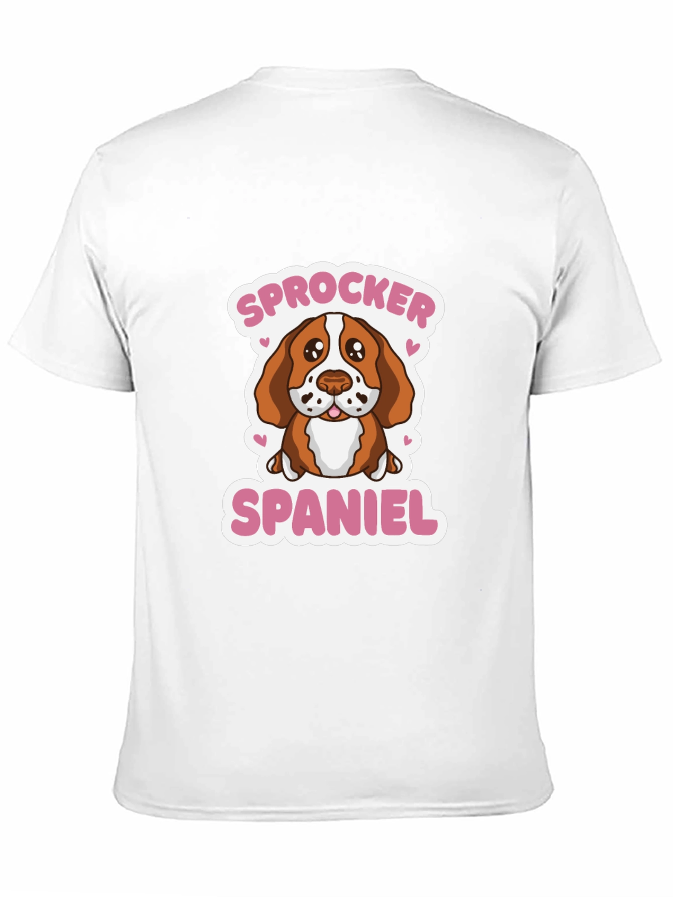 Sprocker Spaniel Dog Graphic Tee - Cute Puppy T-Shirt