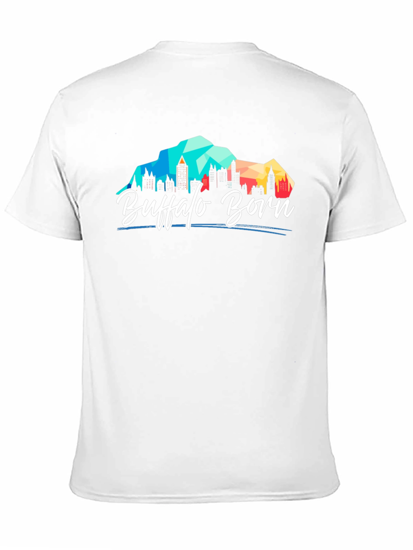 Buffalo Born Graphic Tee - Black Cotton T-Shirt