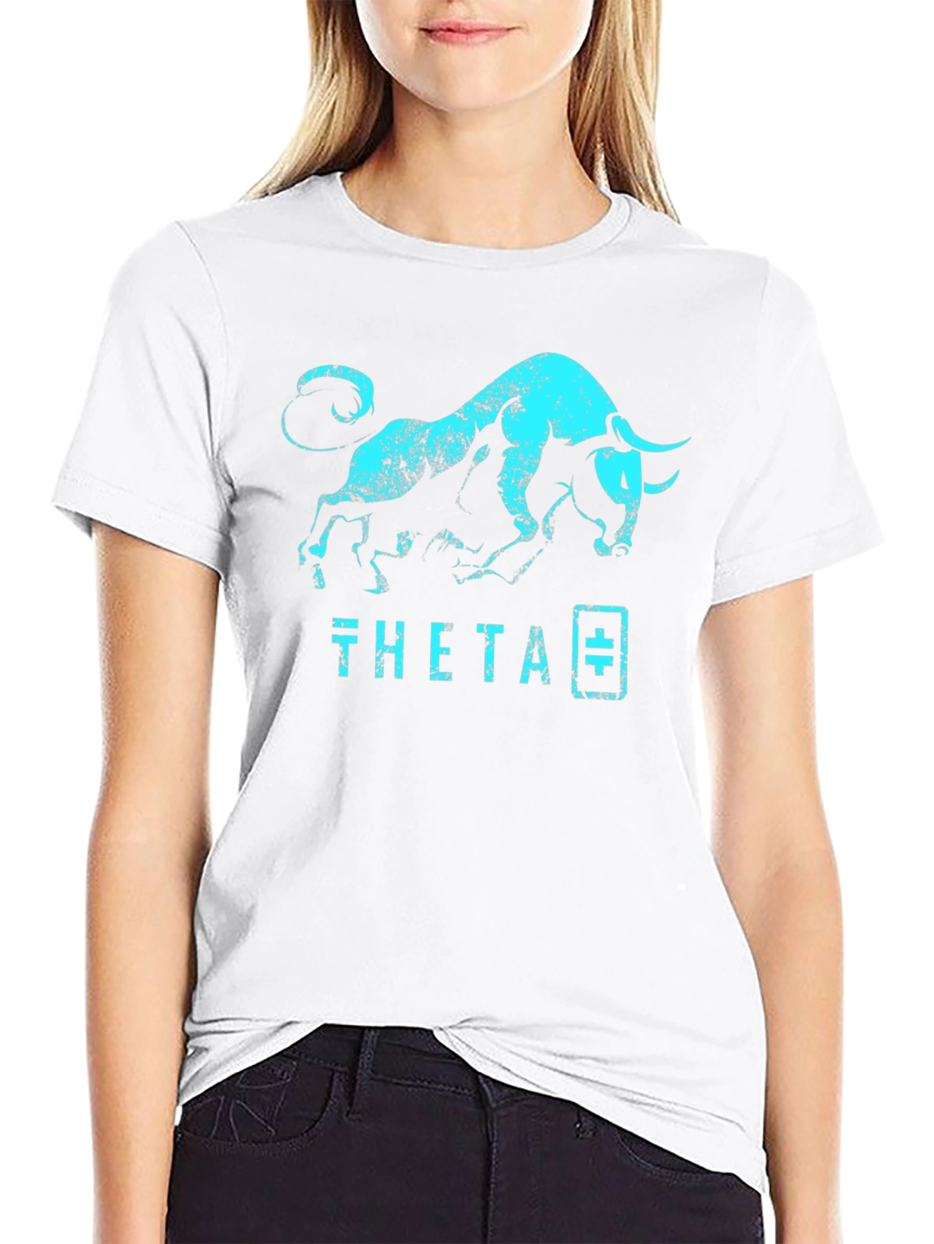Theta Bull T-Shirt - Crypto Trader Tee