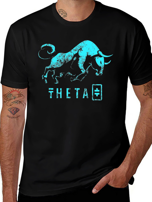 Theta Bull T-Shirt - Crypto Trader Tee