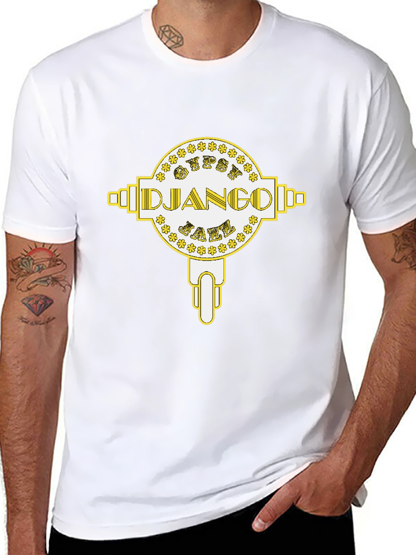 Gypsy Django Jazz Graphic T-Shirt
