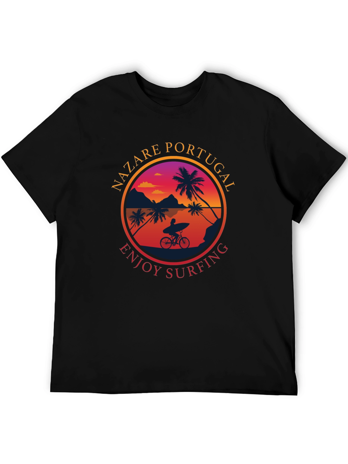Nazaré Portugal Surfing T-Shirt