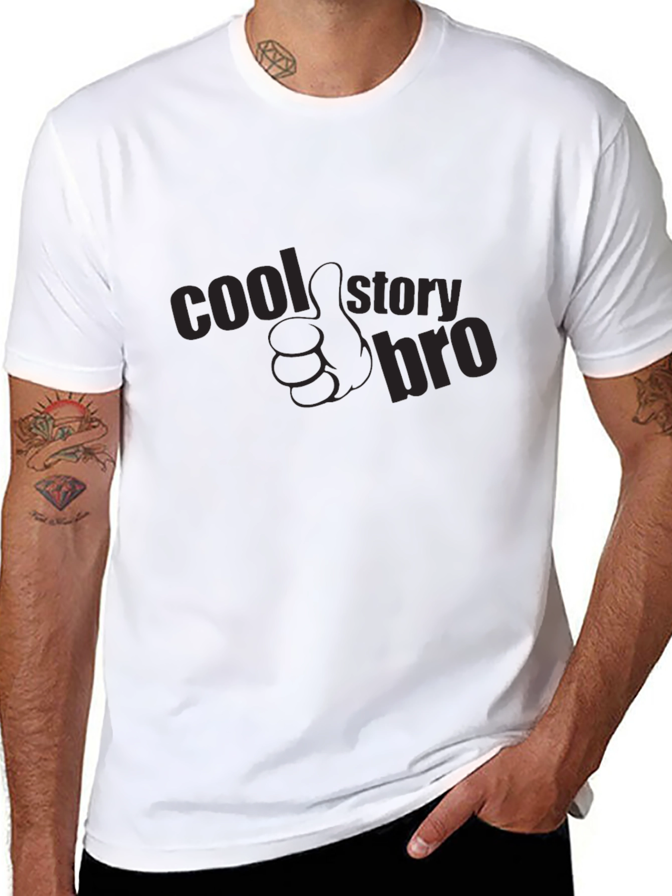Cool Story Bro Black T-Shirt
