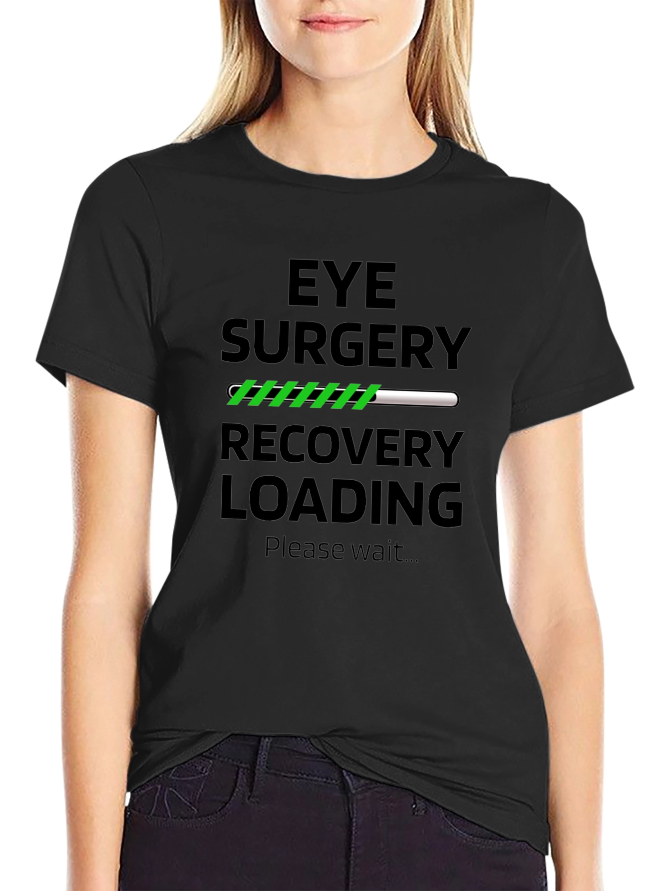 Eye Surgery Recovery Loading T-Shirt