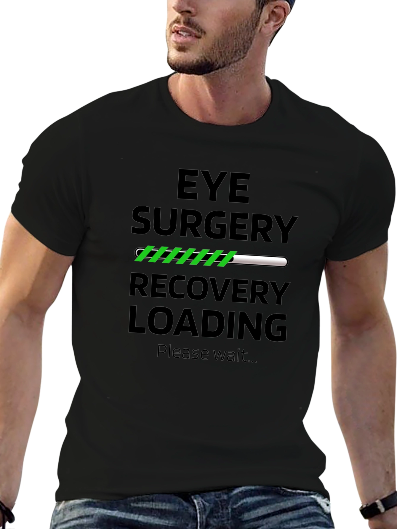 Eye Surgery Recovery Loading T-Shirt