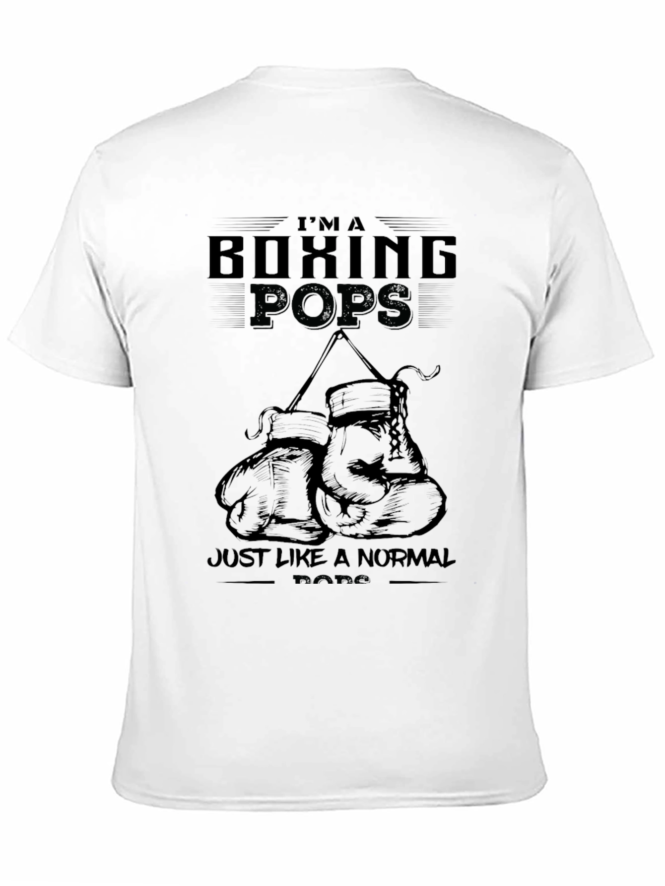Boxing Pops T-Shirt - Gift for Dad!