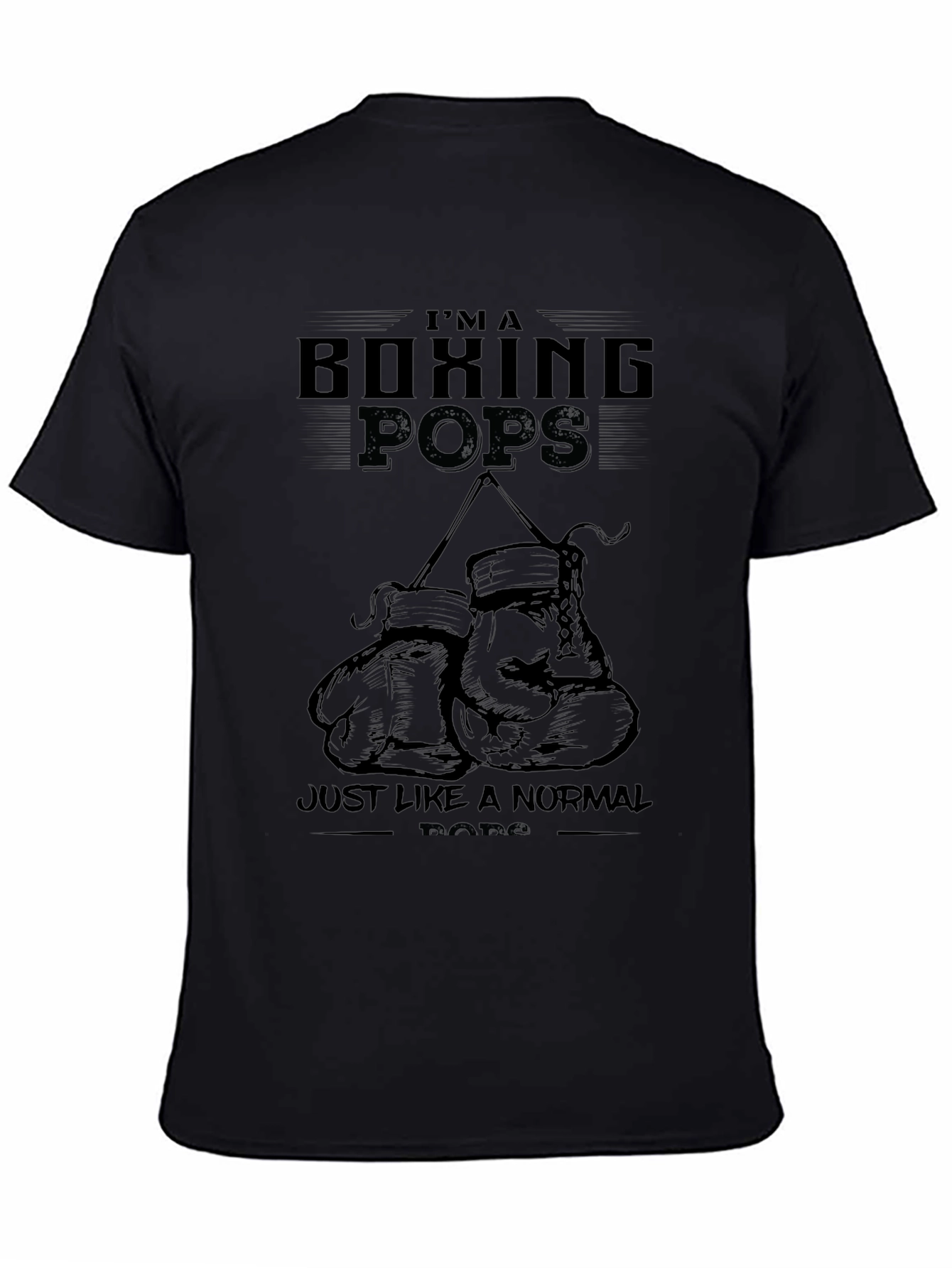 Boxing Pops T-Shirt - Gift for Dad!